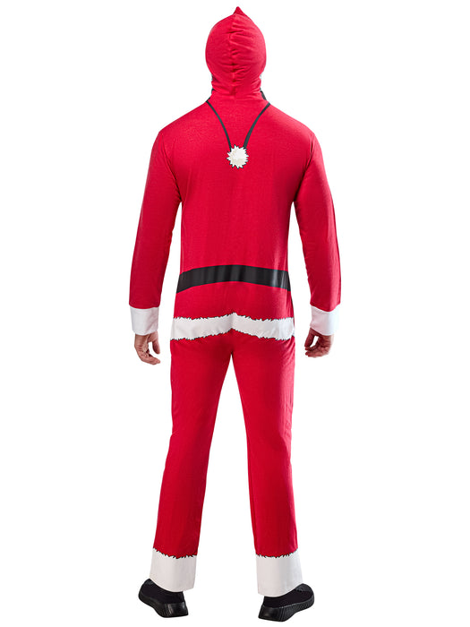 Adult Santa Claus Zipsters Hooded Costume - costumesupercenter.com