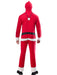 Adult Santa Claus Zipsters Hooded Costume - costumesupercenter.com