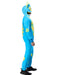 Adult Blue Monster Zipsters Hooded Costume - costumesupercenter.com