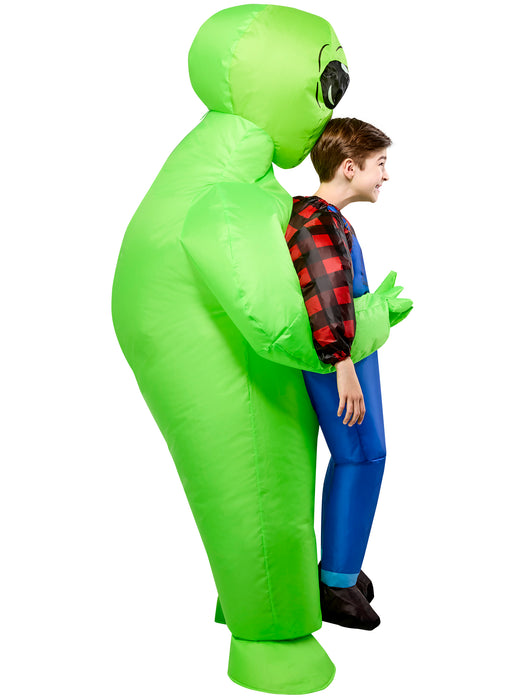 Kids' Alien Abduction Inflatable Costume - costumesupercenter.com