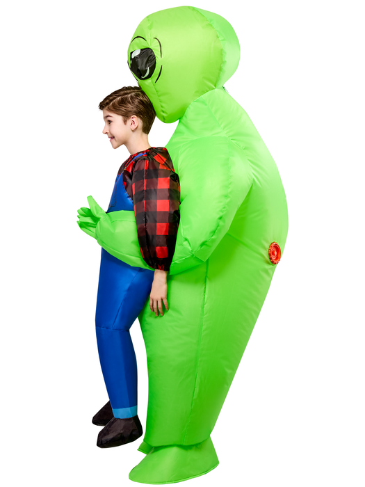 Kids' Alien Abduction Inflatable Costume - costumesupercenter.com
