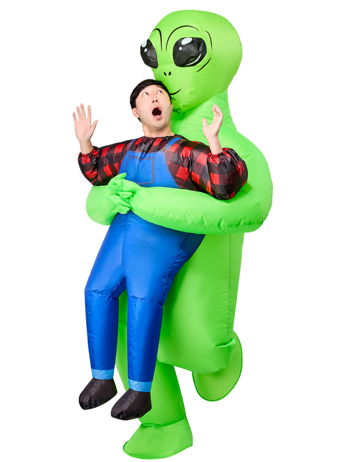 Adult Alien Abduction Inflatable Costume — Costume Super Center