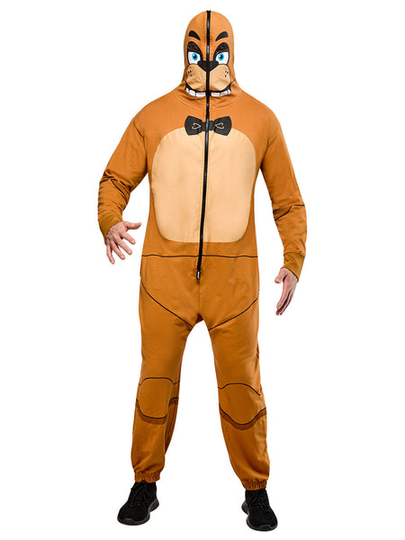 Adult Five Nights at Freddy's Freddy Fazbear Zipsters Hooded