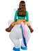 Kids' Ride on Unicorn Light Up Inflatable Costume - costumesupercenter.com