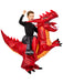 Kids' Ride on Red Dragon Light Up Inflatable Costume - costumesupercenter.com