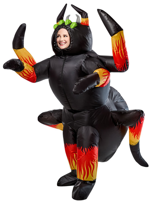 Adult Tarantula Spider Inflatable Costume - costumesupercenter.com
