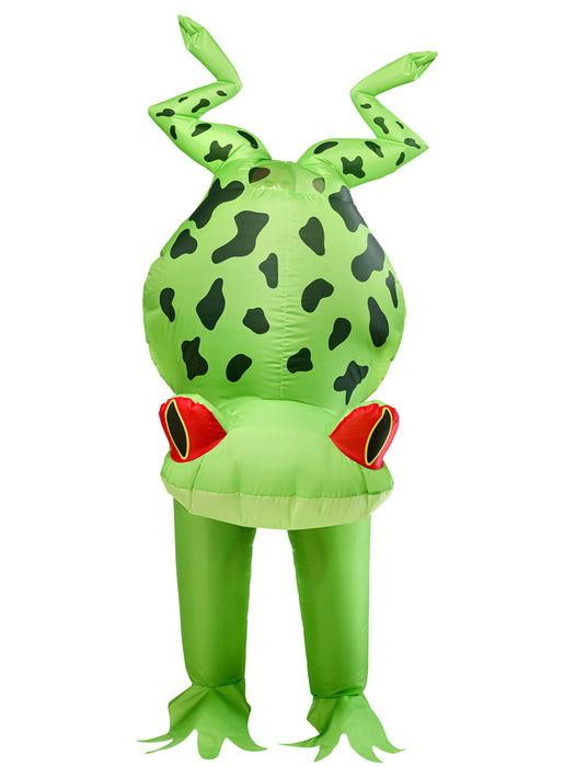 Adult Upside Down Frog Inflatable Costume - costumesupercenter.com