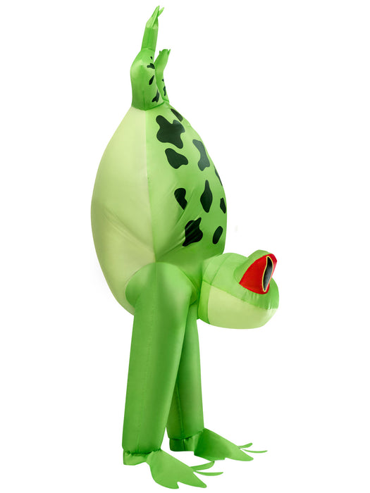 Adult Upside Down Frog Inflatable Costume - costumesupercenter.com