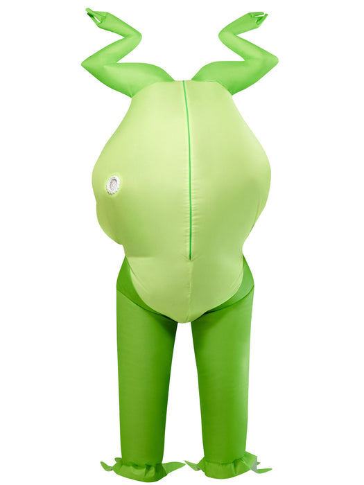 Adult Upside Down Frog Inflatable Costume - costumesupercenter.com