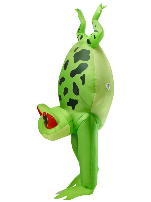 Adult Upside Down Frog Inflatable Costume - costumesupercenter.com