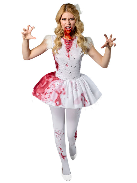 Women's Abigail Movie Bloody Dress - costumesupercenter.com