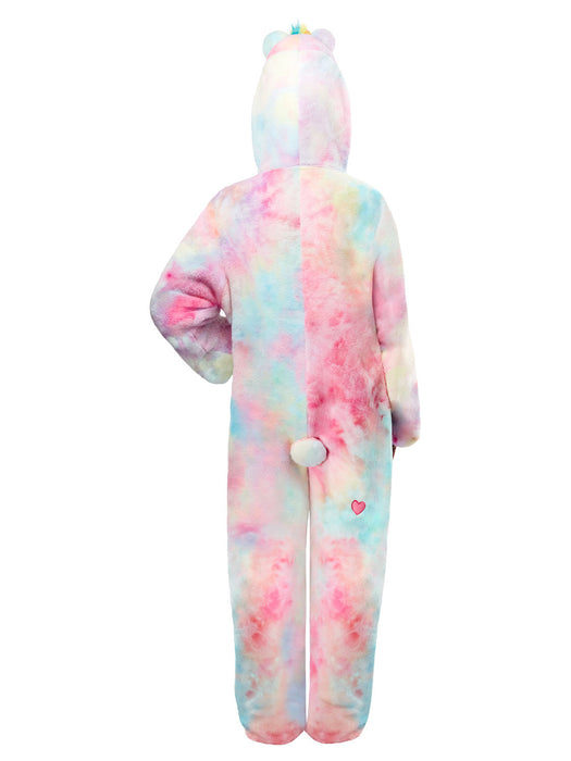 Adult Care Bears Togetherness Bear Zipsters Costume - costumesupercenter.com