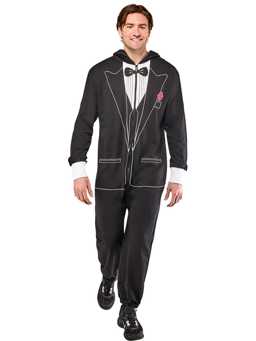 Men's Tuxedo Zipsters Costume - costumesupercenter.com