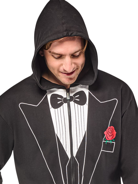 Men's Tuxedo Zipsters Costume - costumesupercenter.com