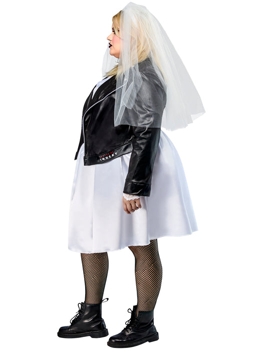 Women's Plus Size Bride of Chucky Tiffany Costume - costumesupercenter.com