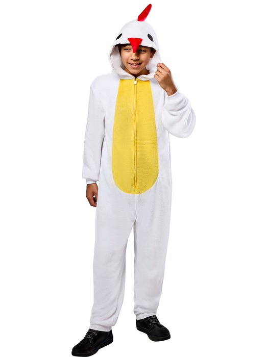 Kids' Chicken Zipsters Costume - costumesupercenter.com