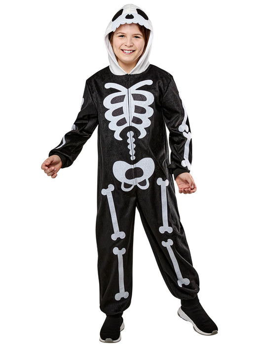 Kids' Skeleton Zipsters Costume - costumesupercenter.com