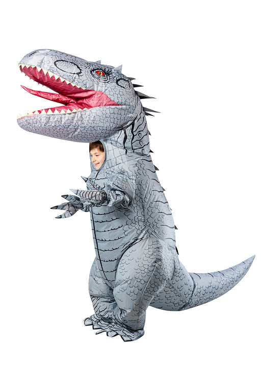 Kids' Jurassic World Rebirth Indominus Rex Inflatable Costume - costumesupercenter.com