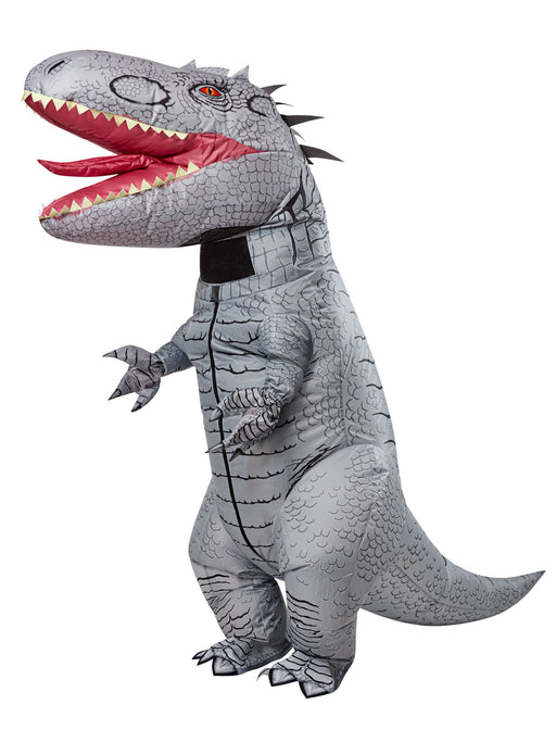 Adult Jurassic World Rebirth Indominus Rex Inflatable Costume - costumesupercenter.com