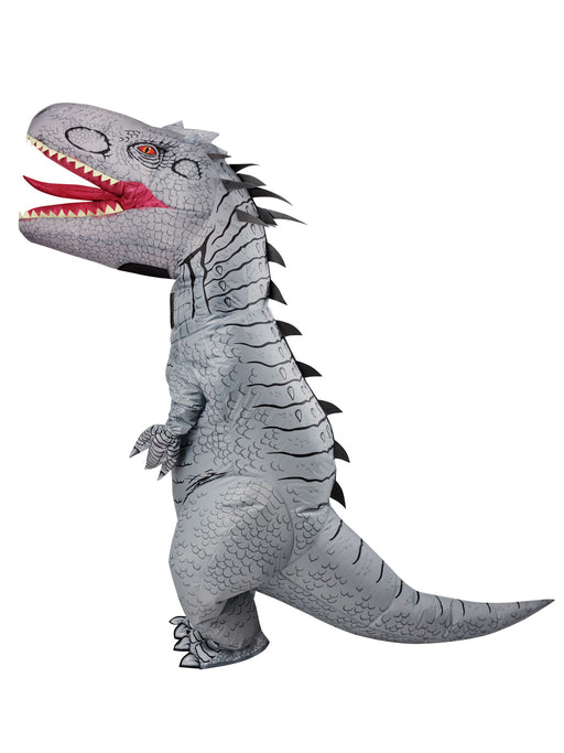 Adult Jurassic World Rebirth Indominus Rex Inflatable Costume - costumesupercenter.com