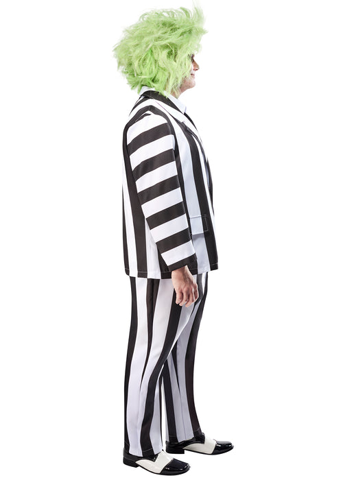 Men's Big and Tall Beetlejuice Classic Costume - costumesupercenter.com