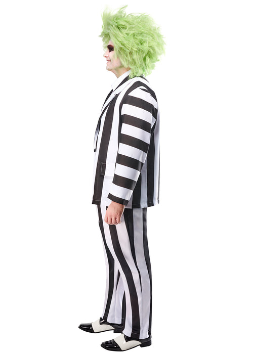 Men's Big and Tall Beetlejuice Classic Costume - costumesupercenter.com
