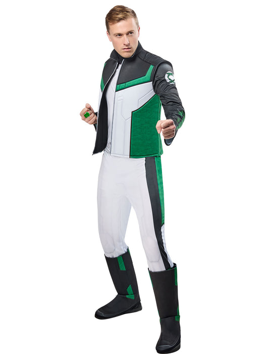 Men's Superman Movie Green Lantern Costume - Deluxe - costumesupercenter.com