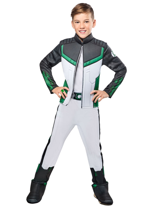 Boys' Superman Movie Green Lantern Costume - Deluxe - costumesupercenter.com
