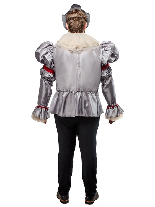 Men's Big and Tall It 2017 Pennywise Costume with Mask - costumesupercenter.com
