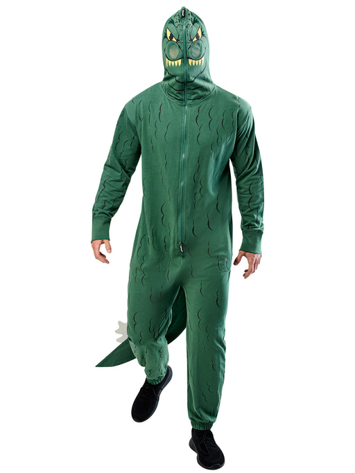 Men's Godzilla Classic Zipsters Hooded Costume - costumesupercenter.com