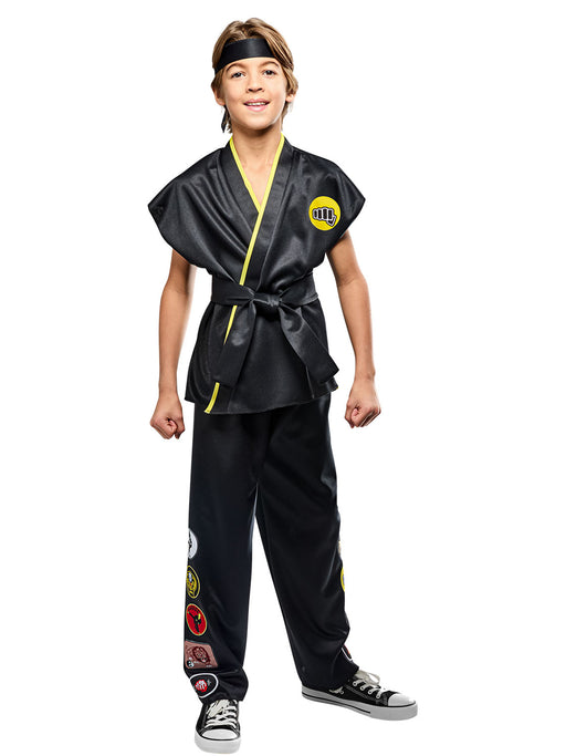 Boys' Karate Kid Classic Cobra Kai Johnny Lawrence Costume - costumesupercenter.com