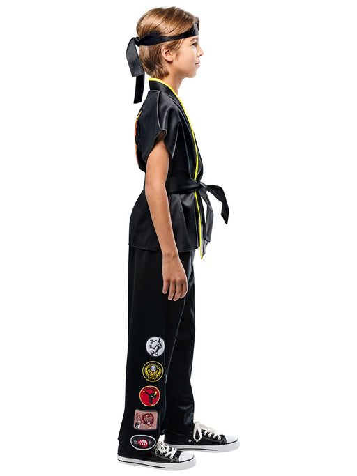 Boys' Karate Kid Classic Cobra Kai Johnny Lawrence Costume - costumesupercenter.com