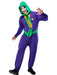 Men's DC Comics Joker Zipsters Hooded Costume - costumesupercenter.com