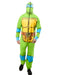 Men's Teenage Mutant Ninja Turtles Classic Leonardo Zipsters Hooded Costume - costumesupercenter.com