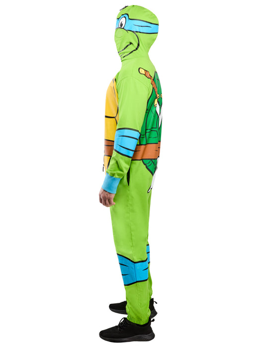 Men's Teenage Mutant Ninja Turtles Classic Leonardo Zipsters Hooded Costume - costumesupercenter.com