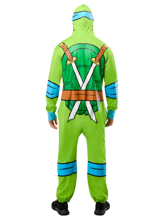 Men's Teenage Mutant Ninja Turtles Classic Leonardo Zipsters Hooded Costume - costumesupercenter.com
