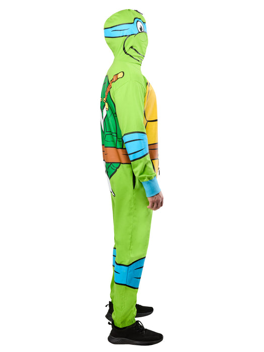Men's Teenage Mutant Ninja Turtles Classic Leonardo Zipsters Hooded Costume - costumesupercenter.com