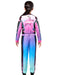 Girls' Monster Jam Sparkle Smash Jumpsuit with Mask - costumesupercenter.com