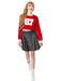 Girls' Junior Pop Star Skirt and Top - costumesupercenter.com