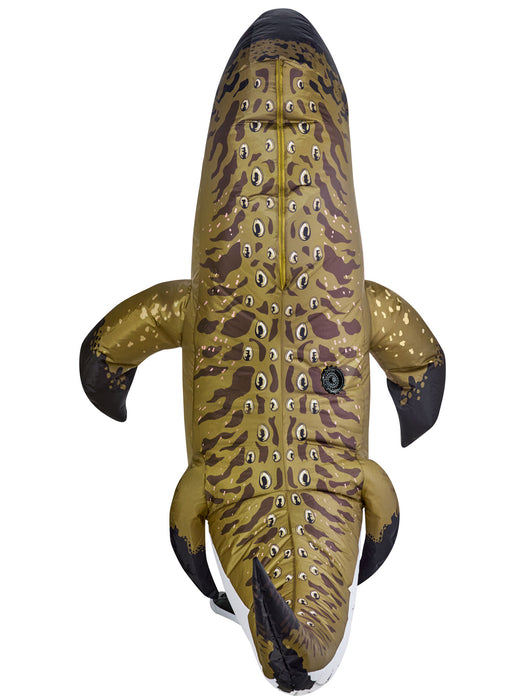 Kids'  Jurassic World Rebirth Mosasaurus Inflatable Costume - costumesupercenter.com