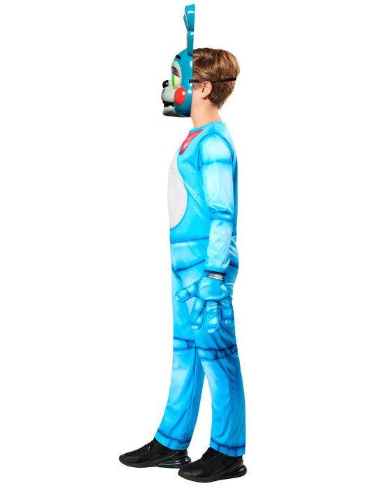 Boys' Five Nights at Freddy's 2 Toy Bonnie Costume Mask - costumesupercenter.com