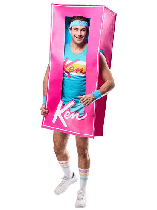 Men's Barbie Classic Ken Life-Size Doll Box Costume - costumesupercenter.com