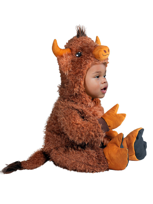 Brown Highland Cow Costume for Babies and Toddlers - costumesupercenter.com
