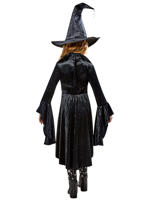 Girls' Black Coven Witch Costume - costumesupercenter.com