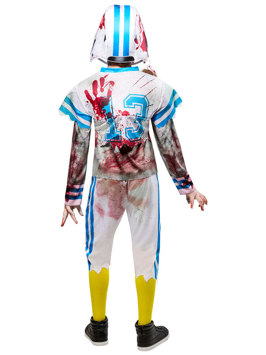 Boys' Bloody Zombie Football Player Costume - costumesupercenter.com