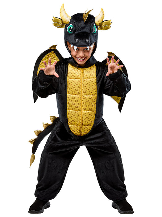 Kids' Black Dragon Zipsters Costume - costumesupercenter.com