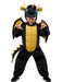 Kids' Black Dragon Zipsters Costume - costumesupercenter.com