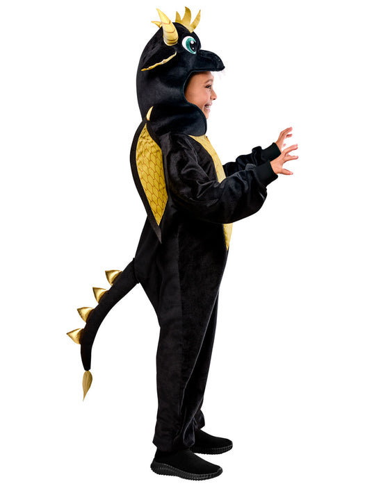 Kids' Black Dragon Zipsters Costume - costumesupercenter.com