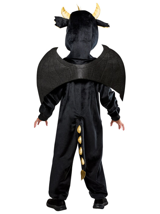Kids' Black Dragon Zipsters Costume - costumesupercenter.com