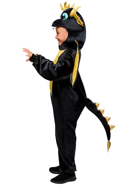 Kids' Black Dragon Zipsters Costume - costumesupercenter.com